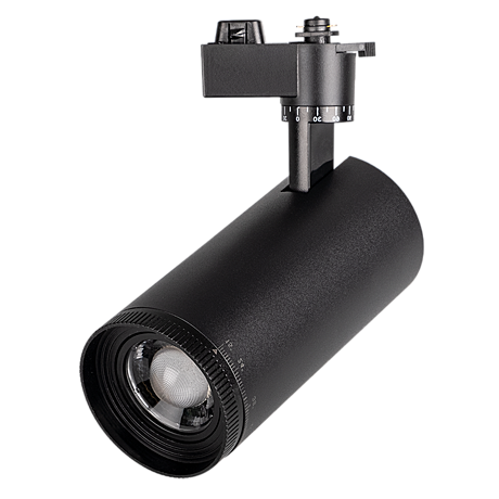 Трековый светильник Jazzway PTR 0728 ZOOM 28Вт, 2520лм, 4000К, черный