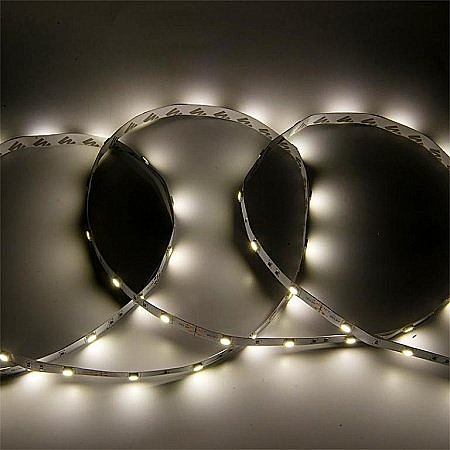 Светодиодная лента 12V 4.8W/m 60led/m IP20 6500K 6K 420lm/m интерьерная 5м General