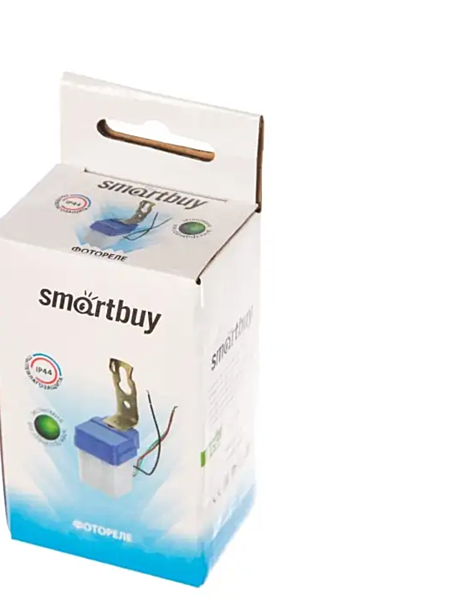 Фотореле (датчик освещенности) 6А 1400W IP44 sbl-fr-600 Smartbuy