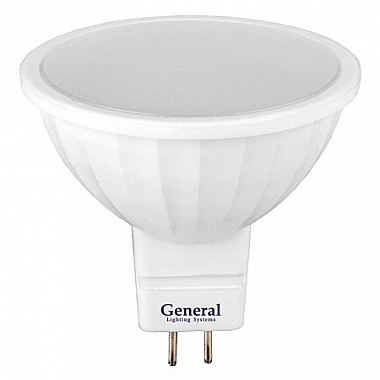 Лампа General MR16 GU5.3 8W 4500K 50х48мм