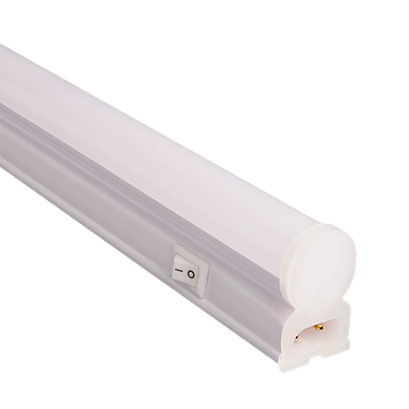 Светильник линейный Jazzway 10W(900lm) 4000K 872x22x36 IP40 выкл,шнур вилка PLED T5i-900 PL