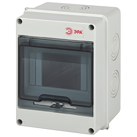 Бокс пластиковый навесной ЭРА SIMPLE КМПн-5 IP65