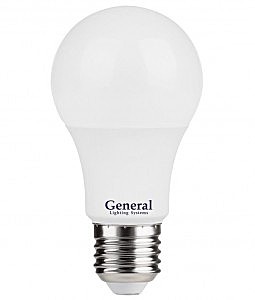 Лампа General ЛОН A60 E27 11W 4500K 4K 60x110 пластик/алюмин.
